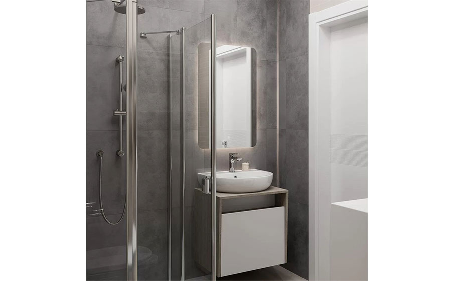 Керамогранит KERAMA MARAZZI Мирабо серый темный обрезной, 600*600*9 мм