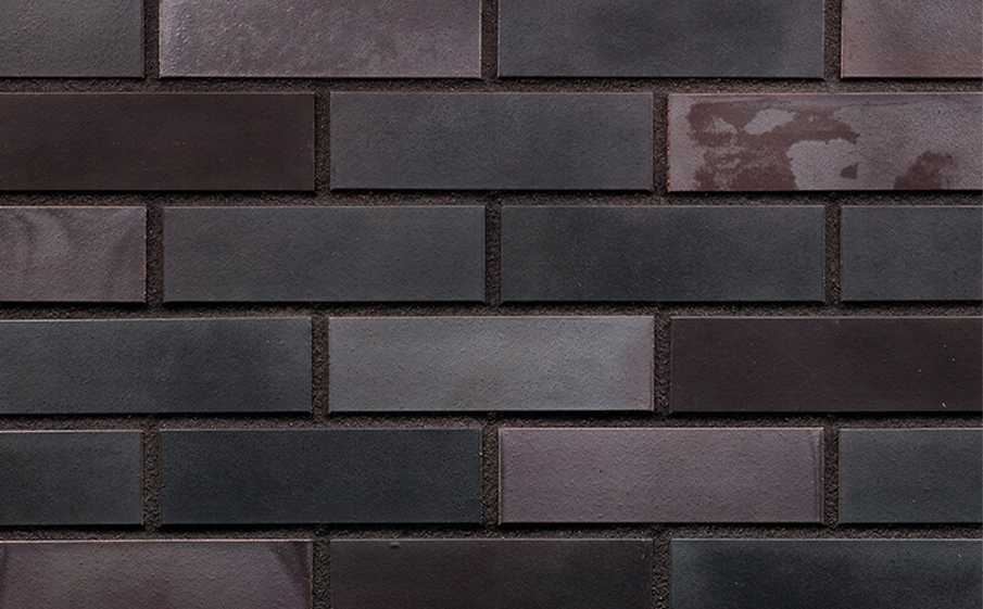 Клинкерная облицовочная плитка King Klinker Dream House для НФС, 36 Black river, 240*71*17 мм
