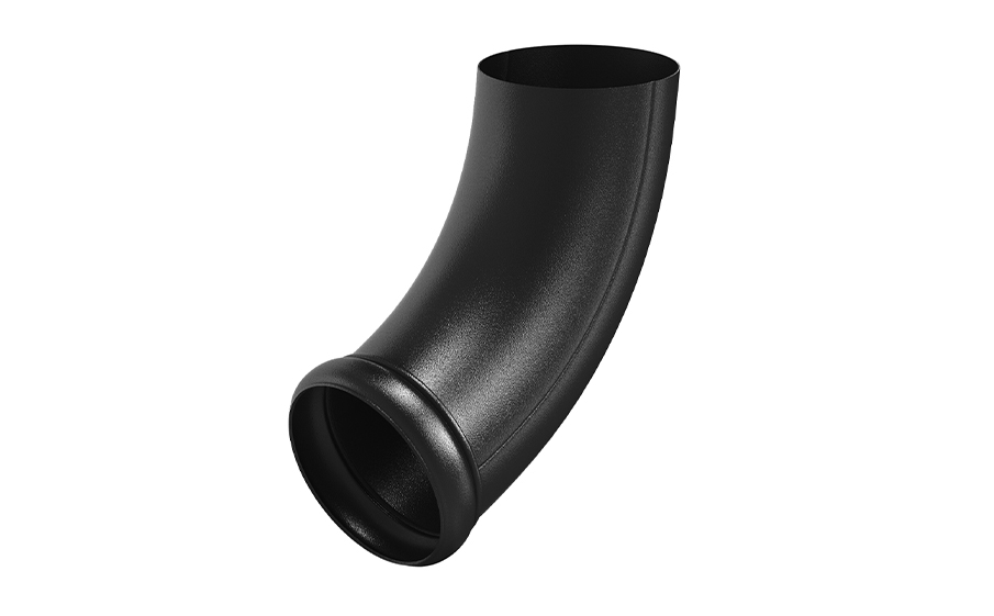 Отвод трубы декорированный Aquasystem PURAL MATT RR 33 для системы D 150/100