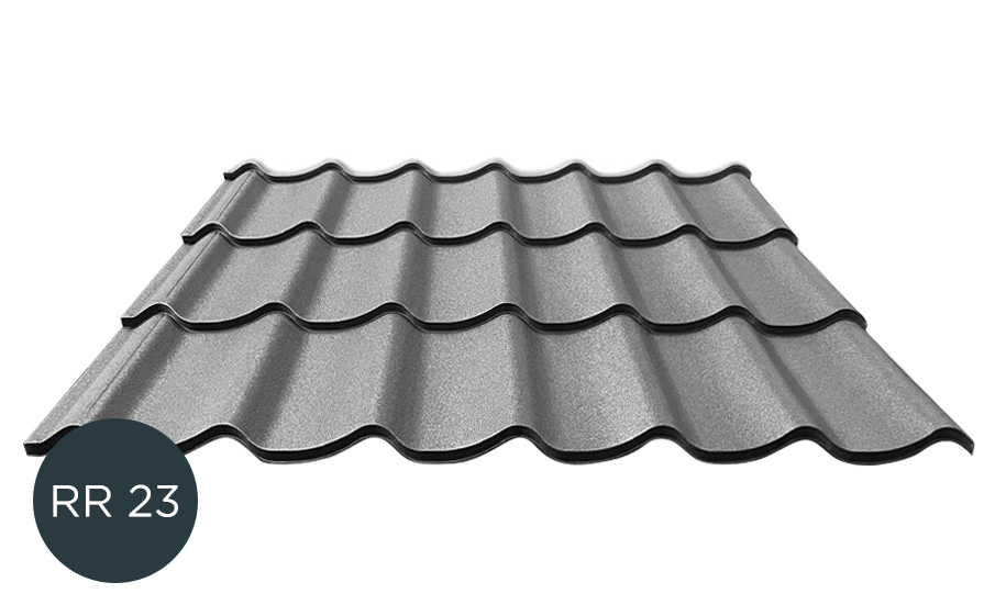 Профиль волновой ARMO, GreenCoat Pural BT, RR 23