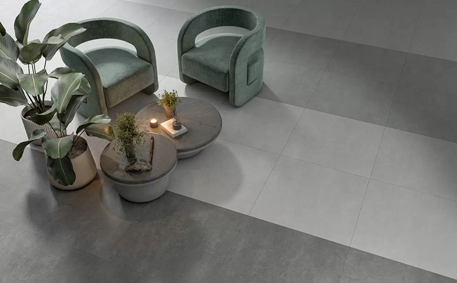 Керамогранит KERAMA MARAZZI Про Догана антрацит обрезной, 800*800*9 мм