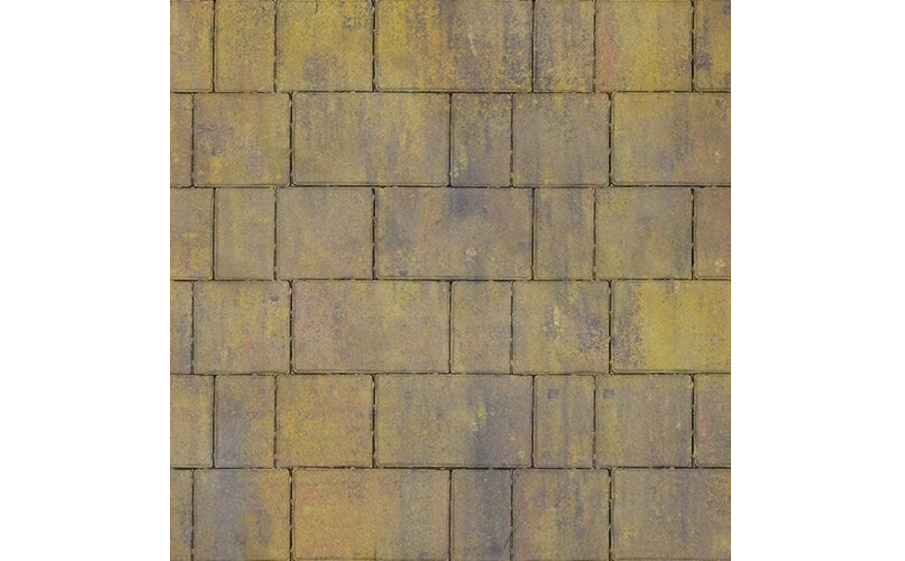 Плитка тротуарная SteinRus Новый город Б.7.Фсм.6, гладкая, ColorMix Бромо, толщина 60 мм