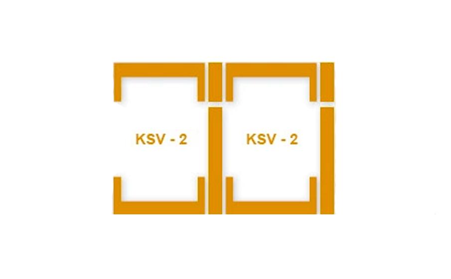 Часть комбинированного оклада FAKRO KSV-2, 780*1600 мм