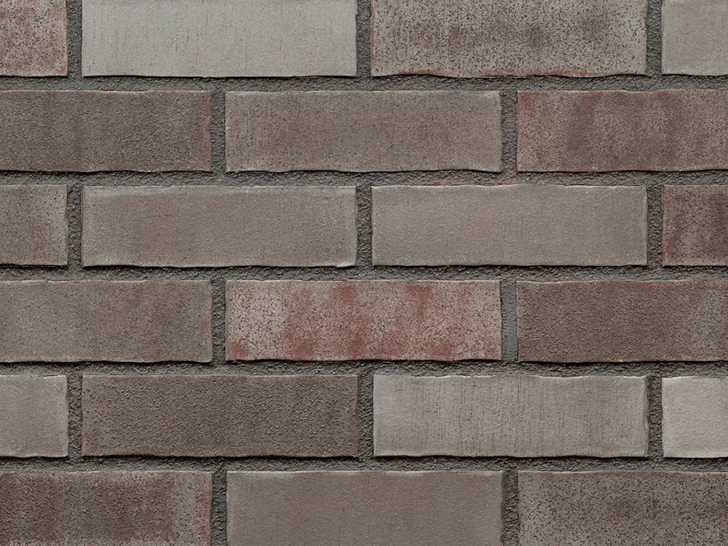 Клинкерная плитка под кирпич King Klinker Old Castle Grey satin HF49, 240*71*14 мм