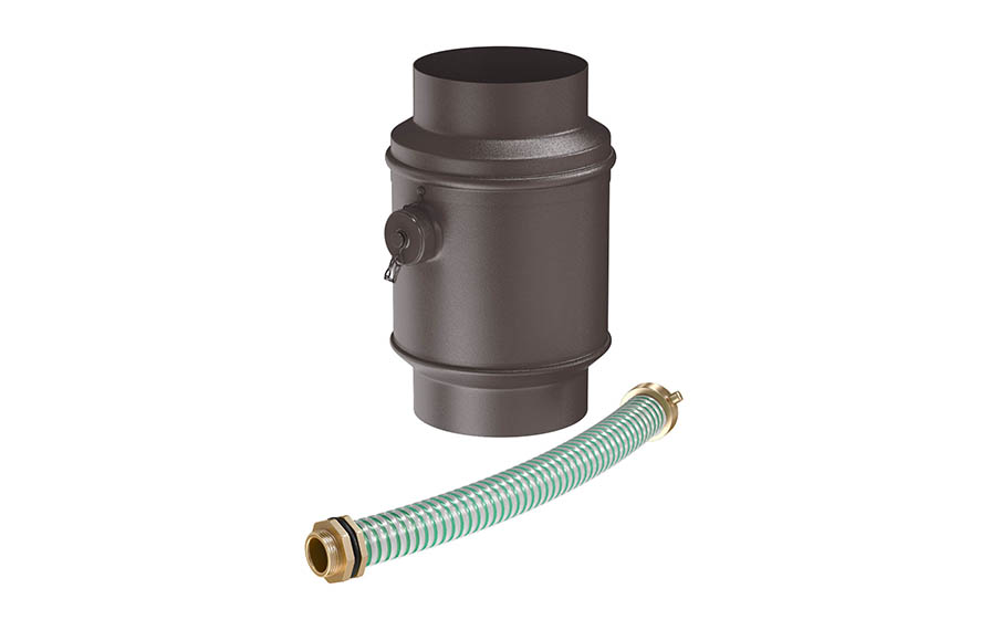 Водосборник цилиндрический в комплекте Aquasystem PURAL MATT RR 32 для системы D 150/100