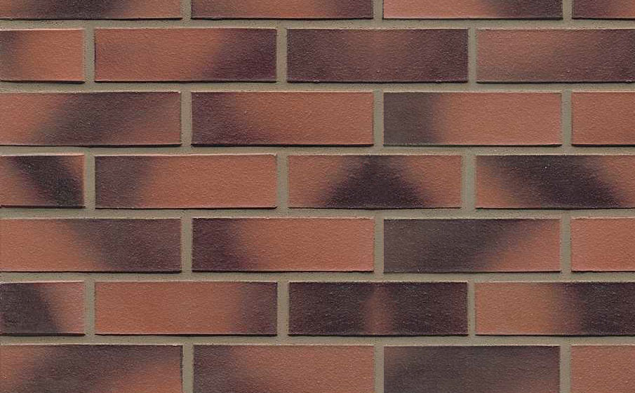 Кирпич клинкерный Muhr 11 Rotviolett geflammt гладкий, 240*115*71 мм