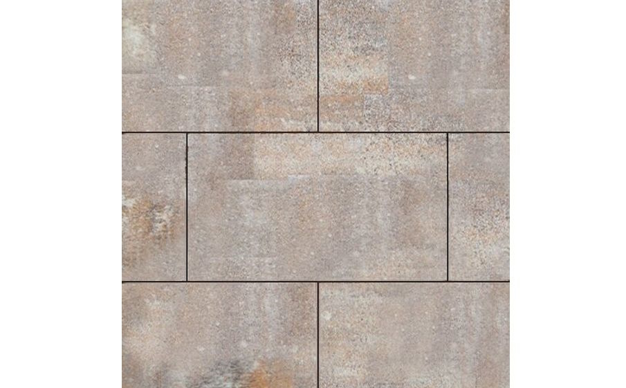 Плитка тротуарная SteinRus Парк Плейс Б.3.П.8 гладкая, ColorMix Берилл, 600*300*60 мм