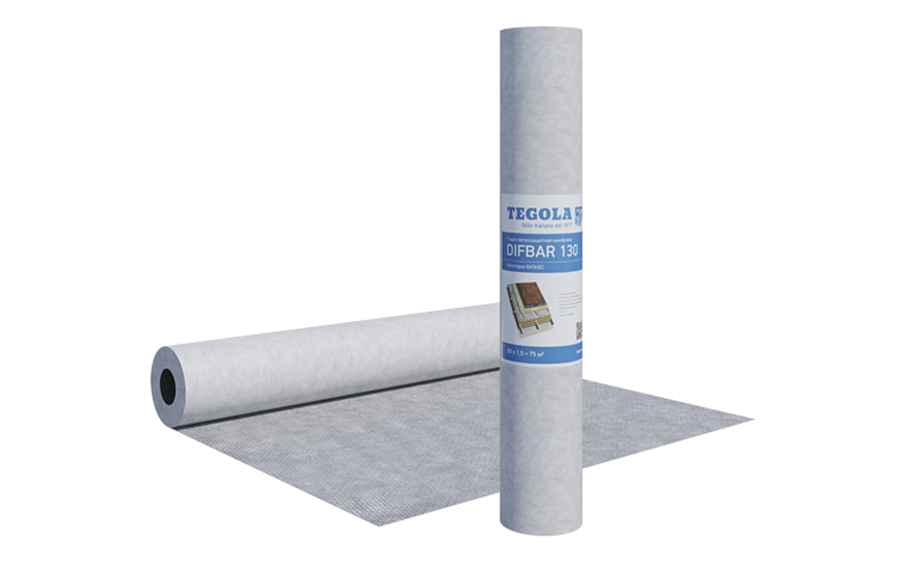 Гидроизоляционная мембрана TEGOLA Дифбар 130, 50*1,5 м