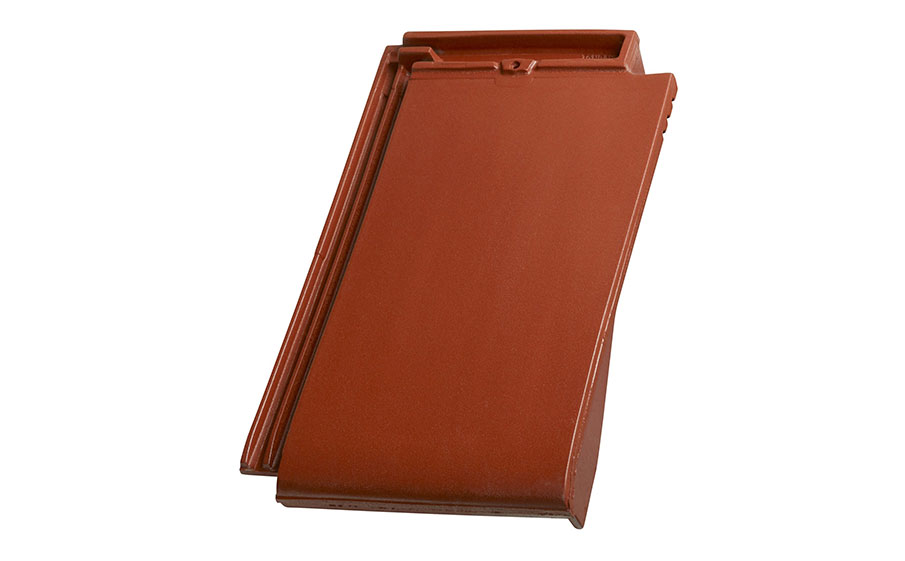 Керамическая черепица боковая правая TONDACH Figaro 11 (Planoton 11), Red engobe