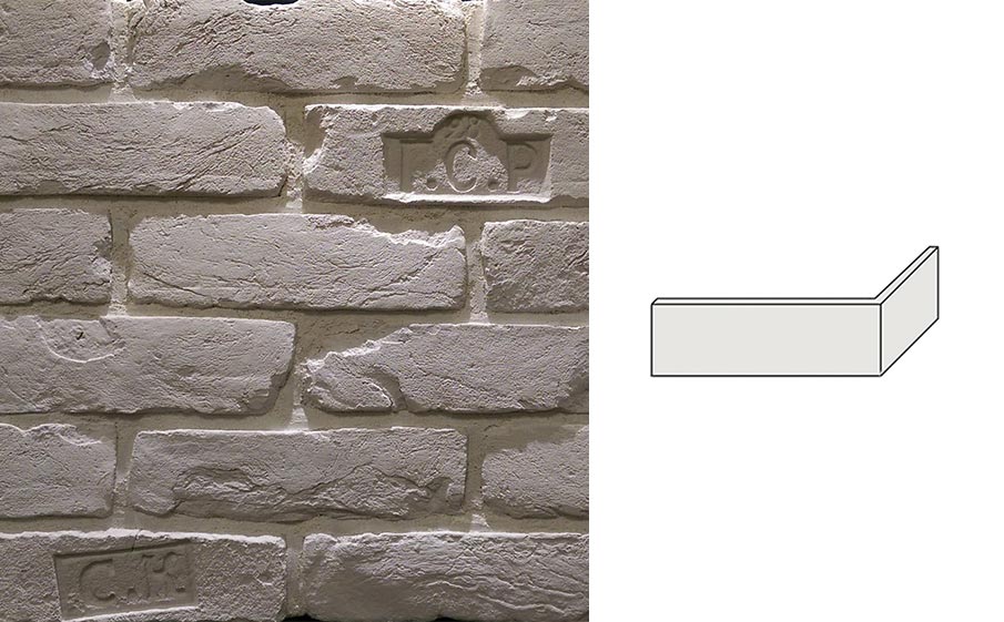 Угловой декоративный кирпич Redstone Старый Питер SP-00/U 240*110*69 мм