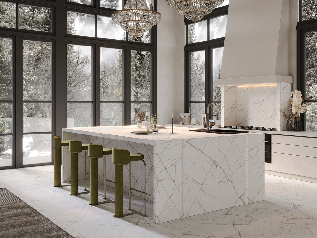 Керамогранит Ametis Экзотичный Мрамор/Exotica Marble EXM102, неполированный, 1200*600*9 мм