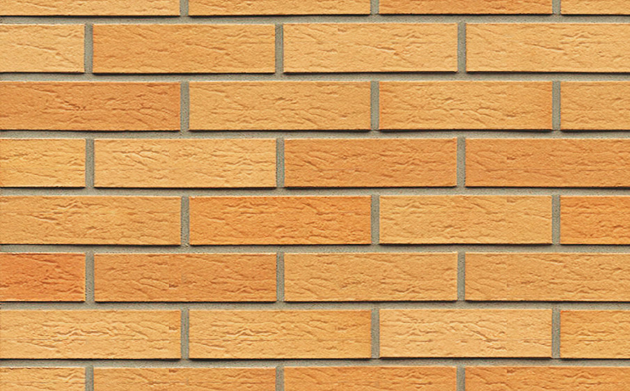 Кирпич клинкерный Muhr 01 EG Niederlausitzer Gelb Edelglanz рустик, 250*120*65 мм
