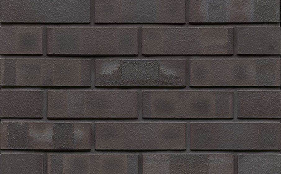 Кирпич клинкерный Muhr 05 KS Eisenschmelz Schwarzbraun Kohle Spezial гладкий, 290*60*71 мм
