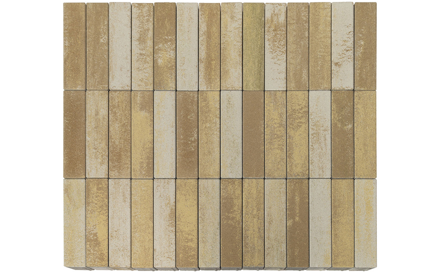 Плитка тротуарная BRAER Ригель Color Mix Саванна, 320*80*60 мм