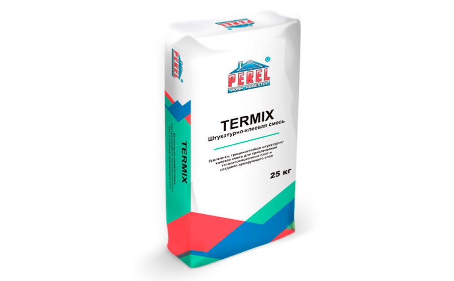Штукатурно-клеевая смесь Perel Termix 5319 зимняя, 25 кг