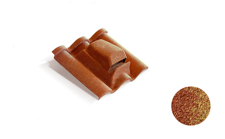 Вентиляционный выход Metrotile HV15-15 Roman Terracotta yellow