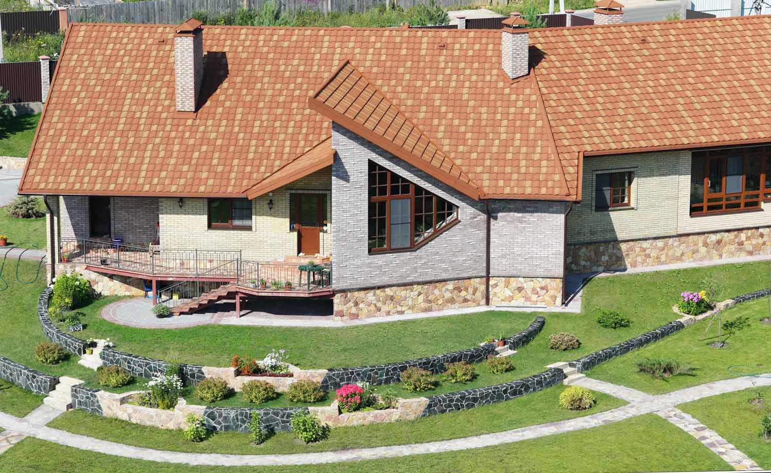Кровельный вентилятор Metrotile RV75 Roman Terracotta yellow