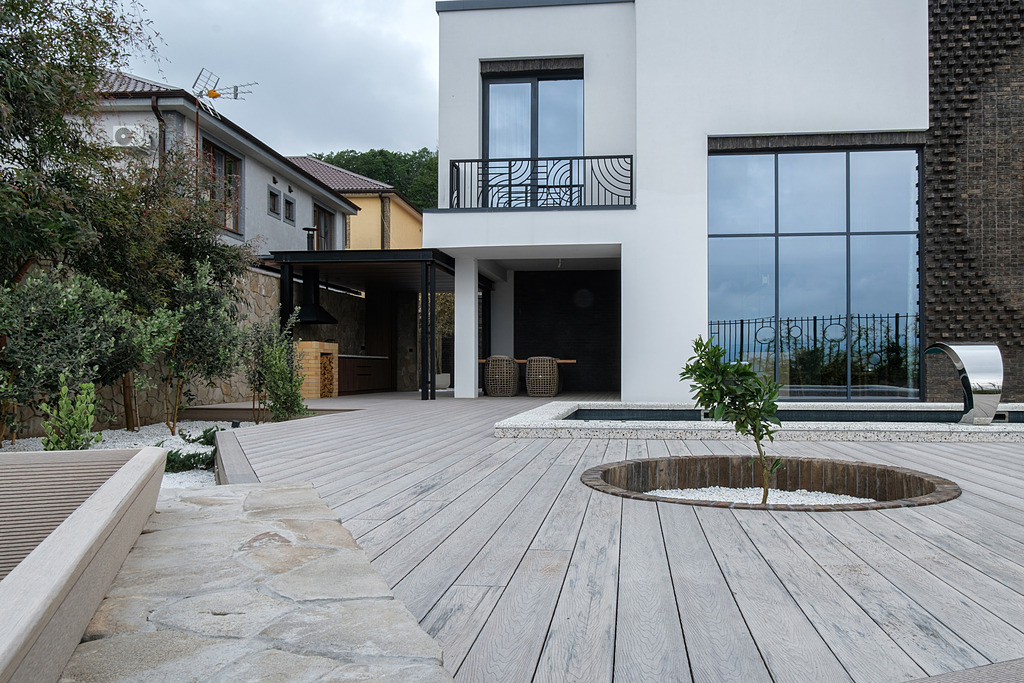 Террасная доска CM (CM Decking) Прочный (Robust) Ясень (Ashwood), 3000*140*25 мм