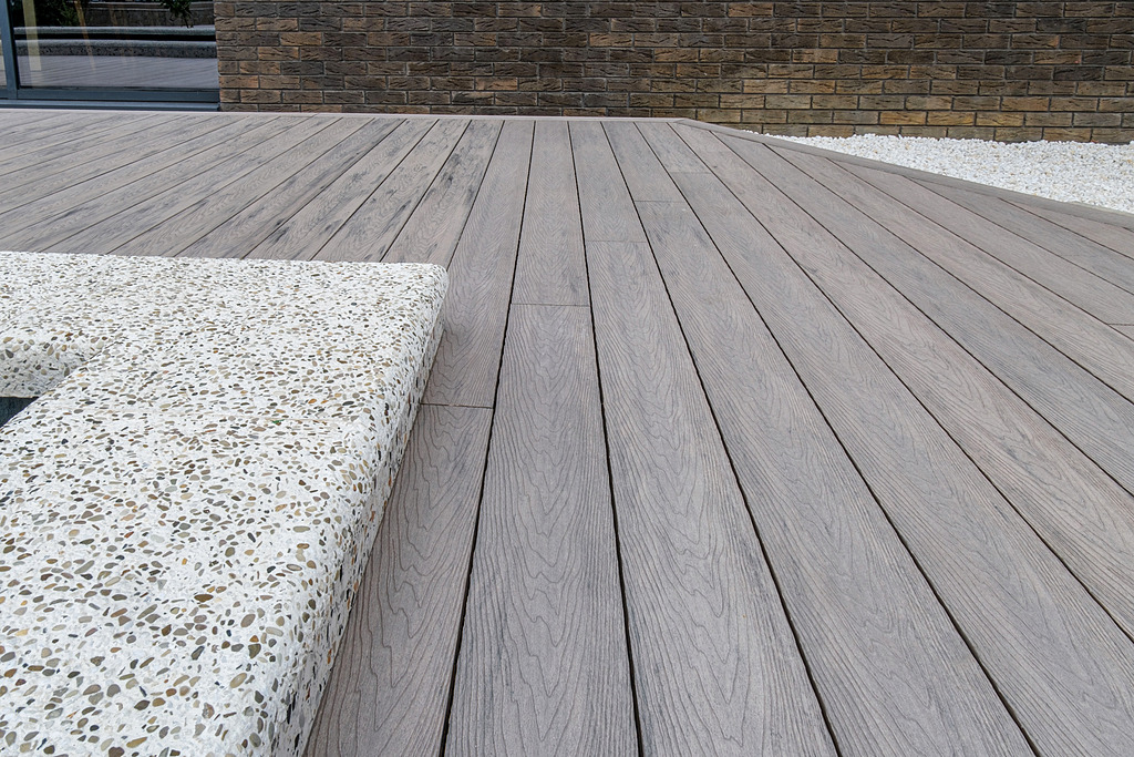 Террасная доска CM (CM Decking) Прочный (Robust) Ясень (Ashwood), 3000*140*25 мм