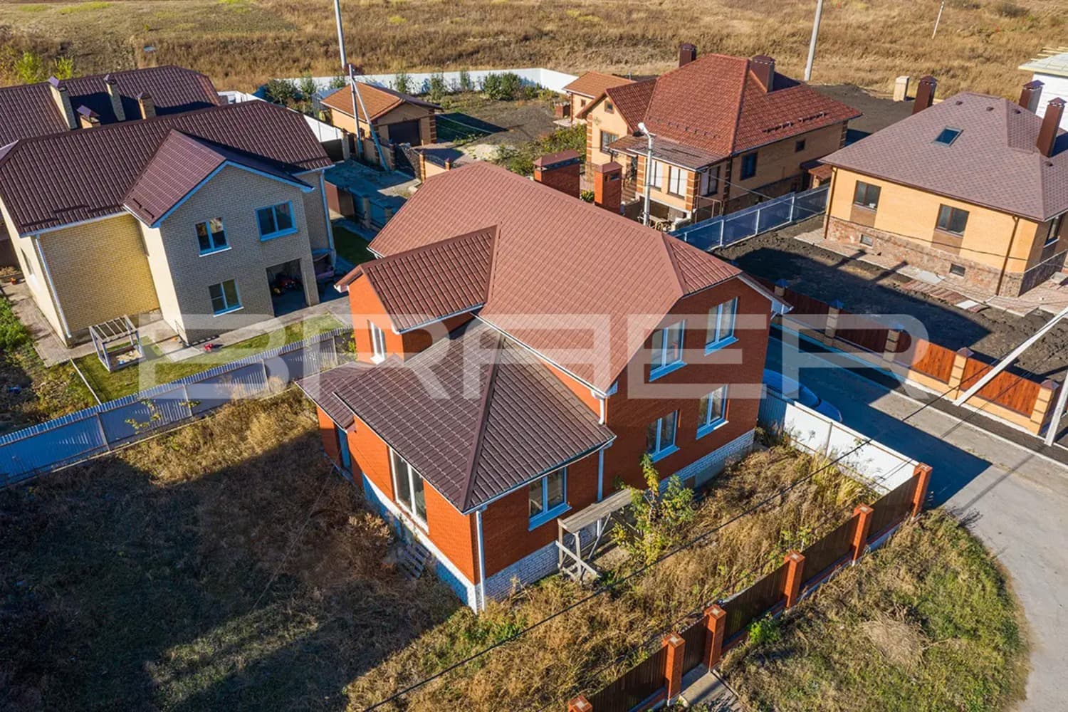 Кирпич BRAER красный гладкий, 250*120*65 мм