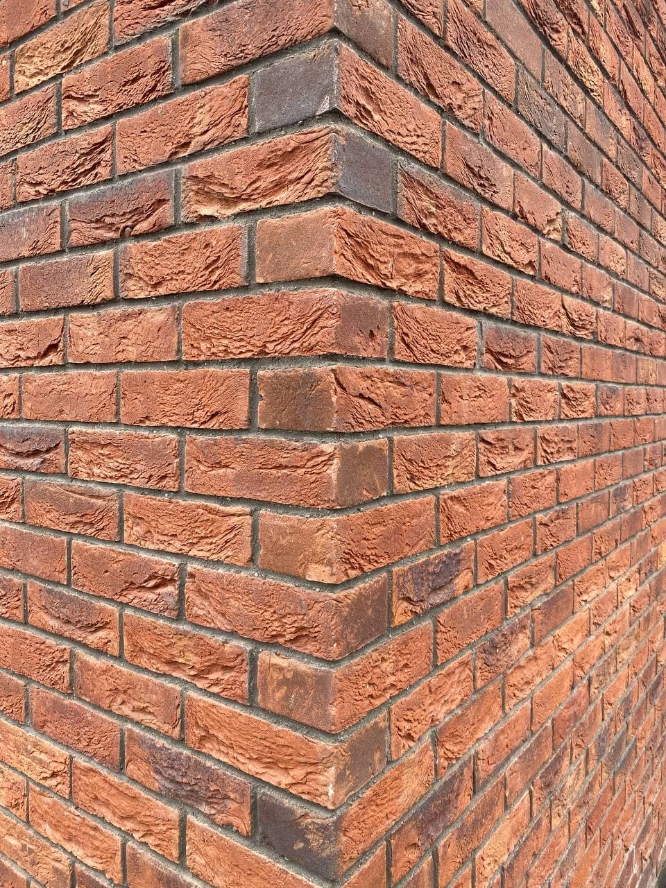 Кирпич облицовочный Engels Handform Limburgs oranje bont, 210*100*50 мм