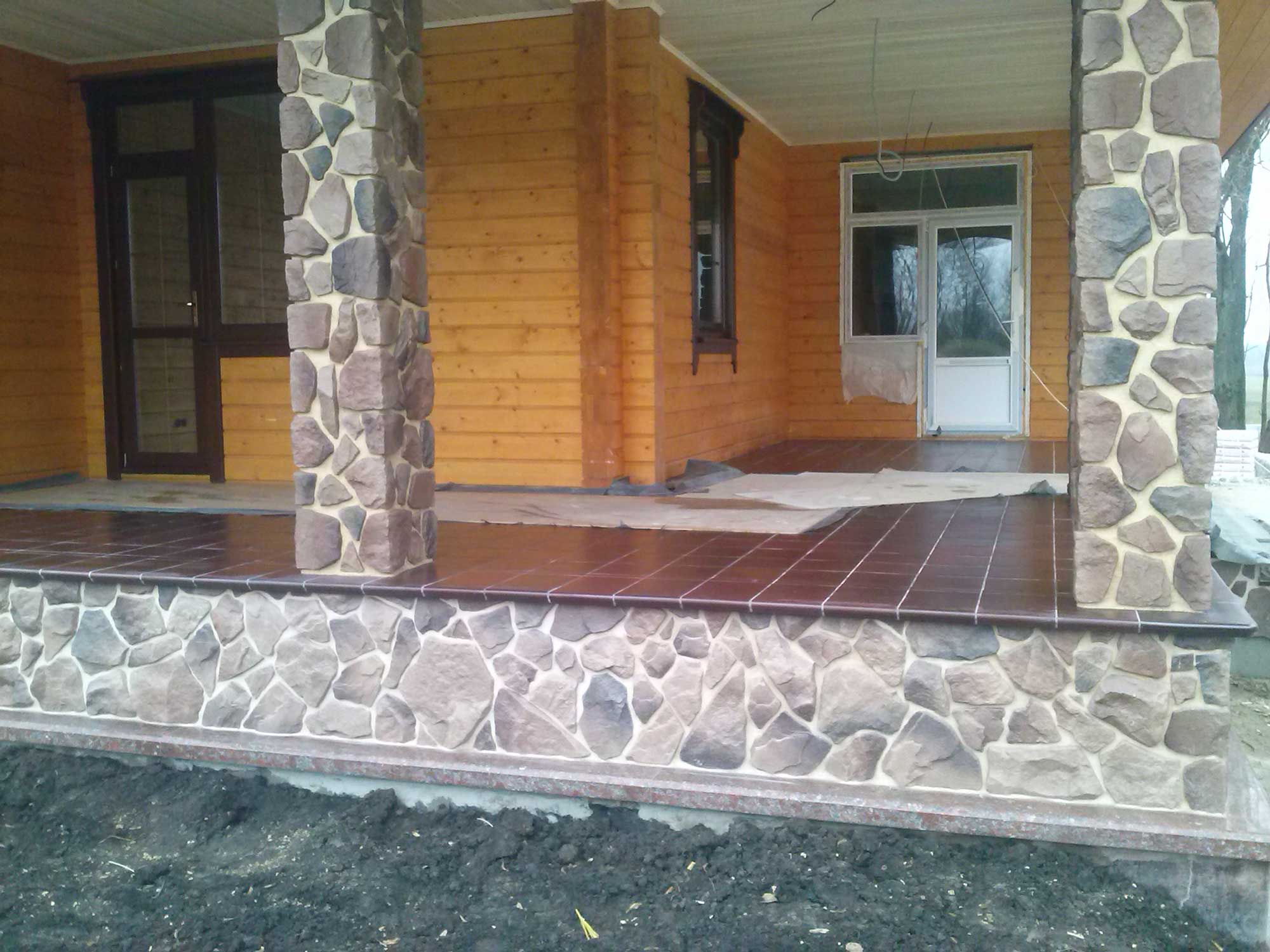 Клинкерная угловая ступень флорентинер Stroeher Keraplatte Duro 825 sherry, 345х345х12 мм