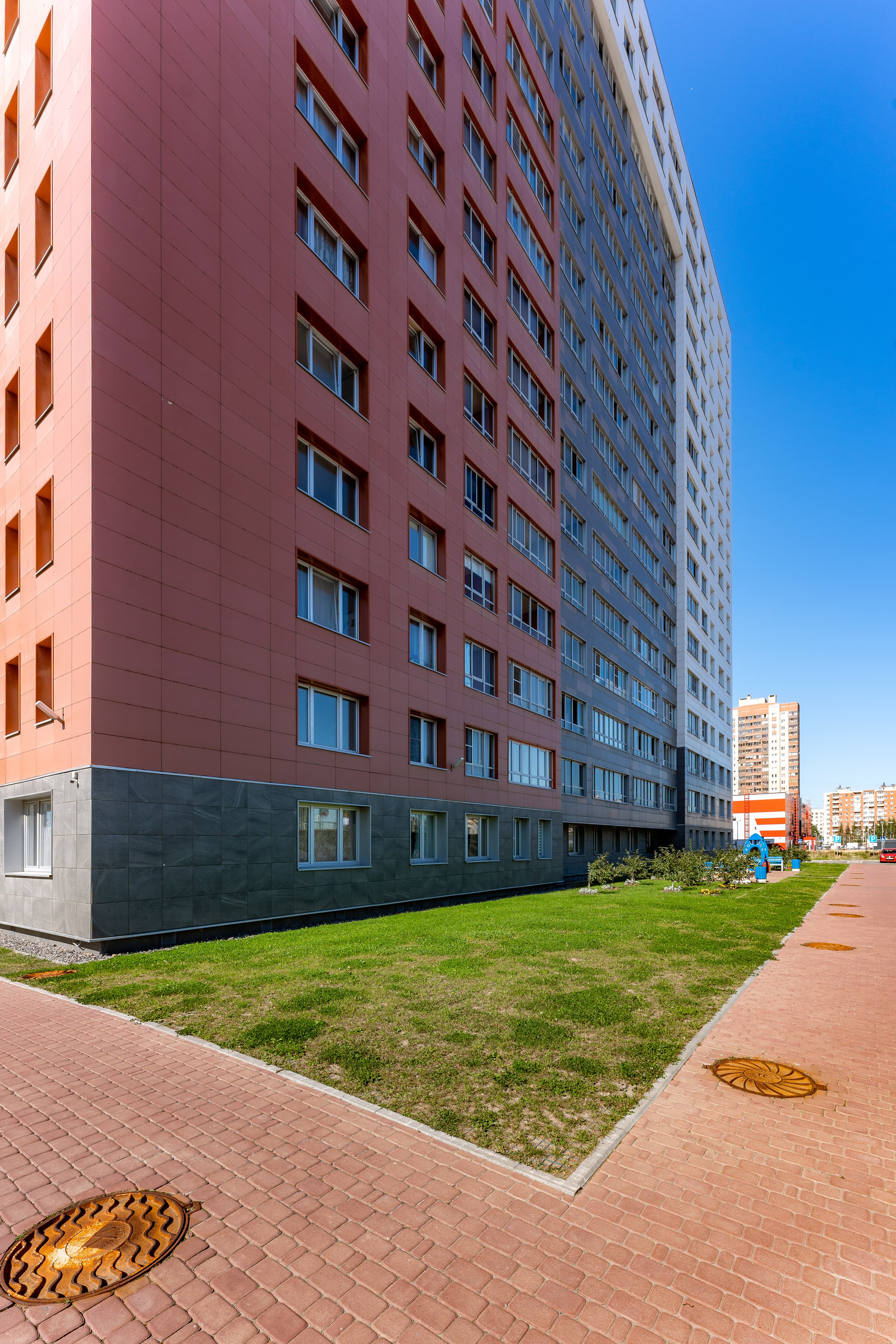 Плитка тротуарная BRAER Классико винный