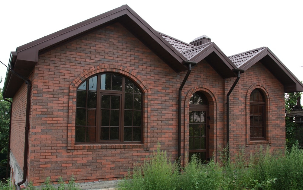 Кирпич Terca Red flame редуцированный с песком облицовочный, 250*85*65 мм
