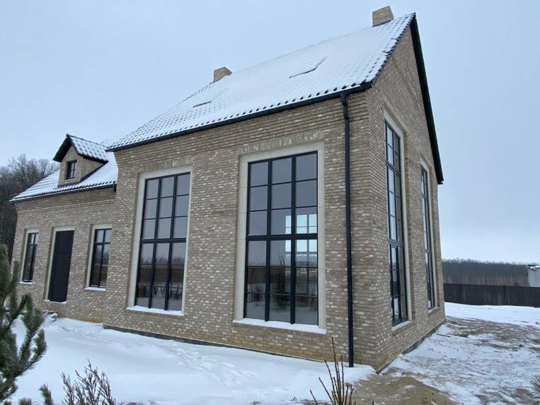 Кирпич облицовочный Богандинский КЗ Стелс white, 210*100*65 мм