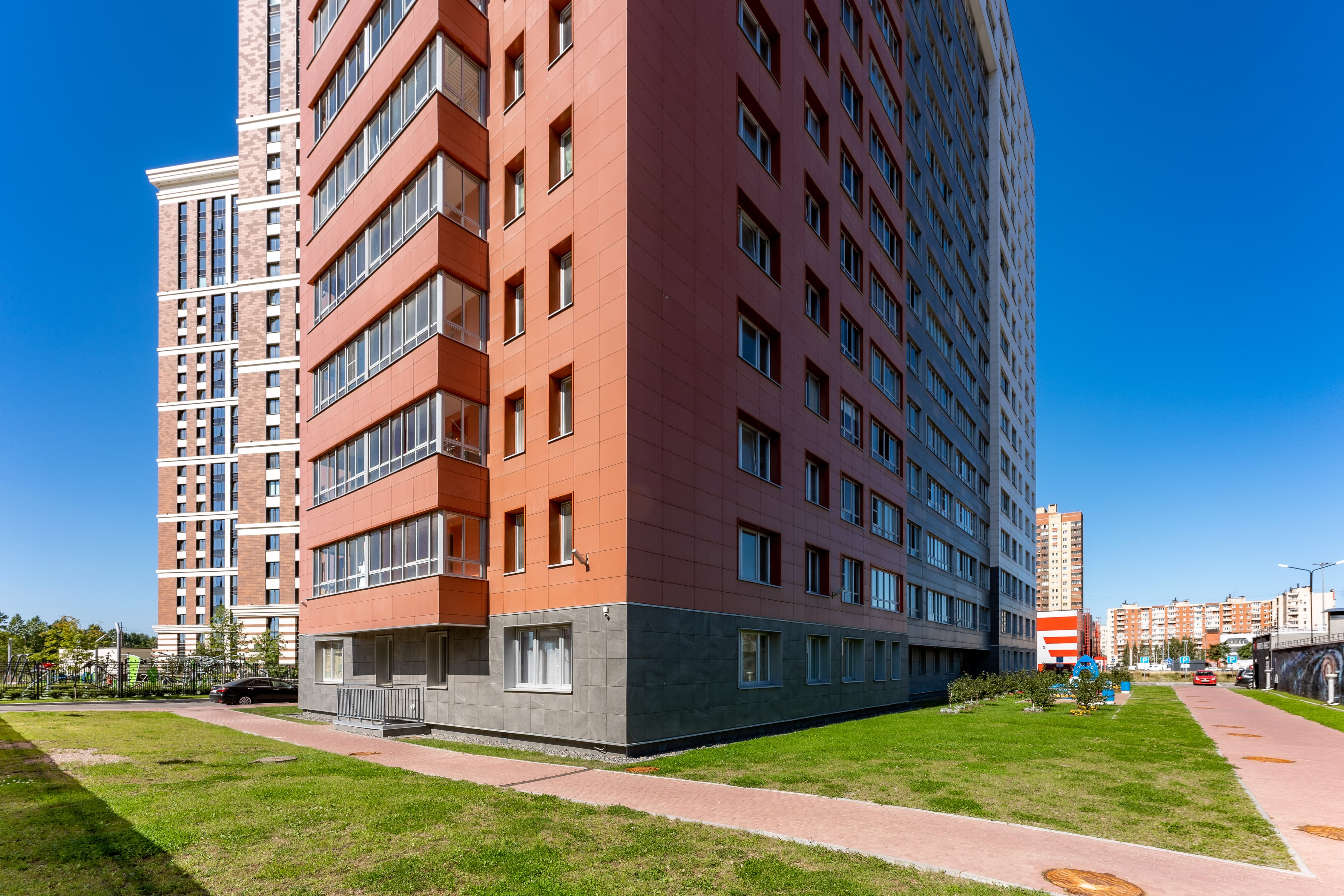 Плитка тротуарная BRAER Классико винный