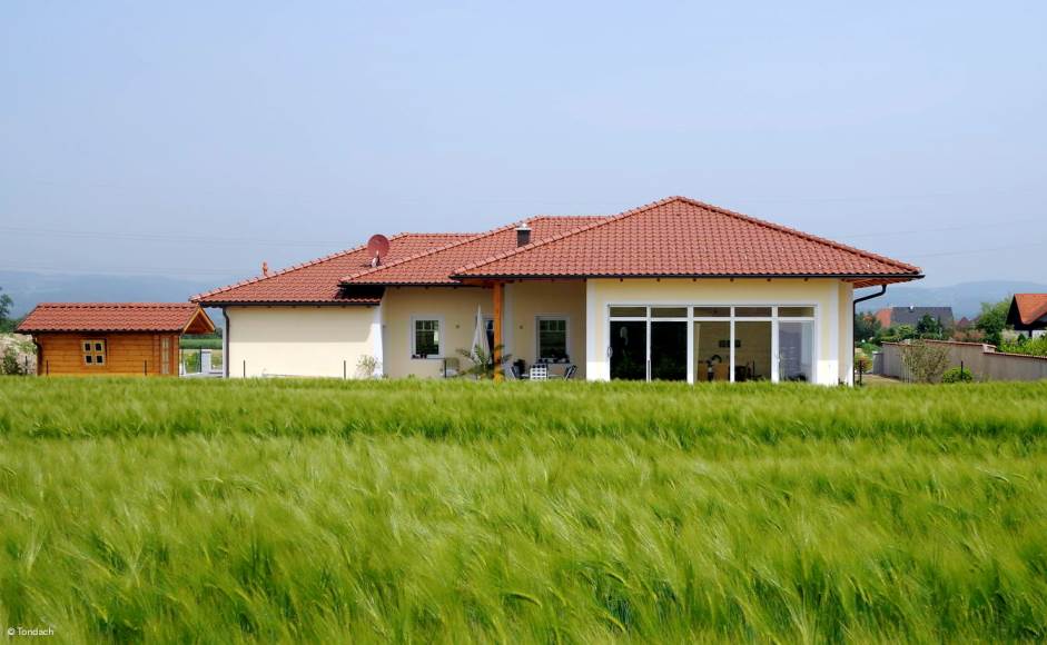 Керамическая черепица рядовая TONDACH Sulm copper engobe
