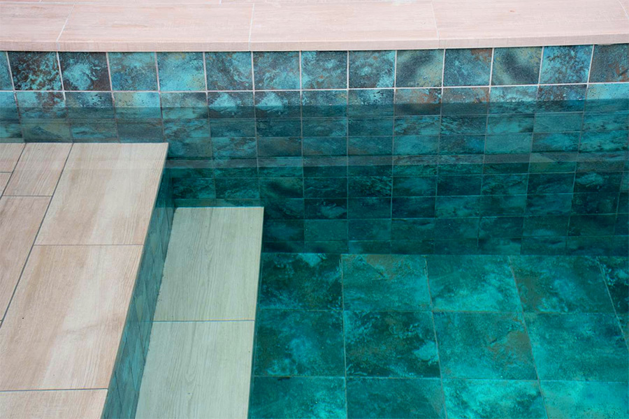 Плитка Gres Aragon Ocean Green River 297*297*10 мм