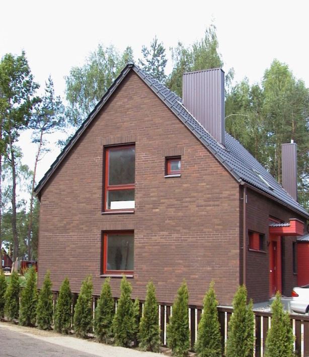 Кирпич Terca Terra flame редуцированный гладкий облицовочный, 250*85*65 мм