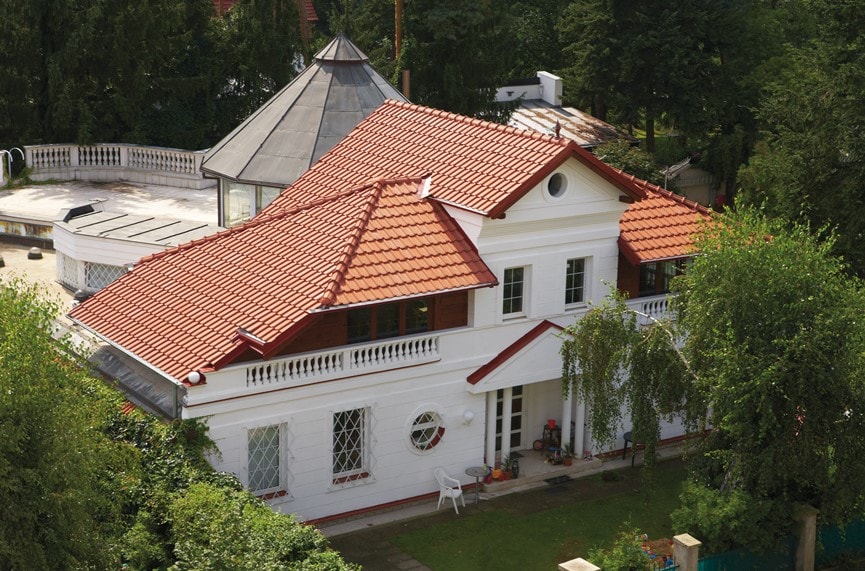 Керамическая черепица вентиляционная TONDACH Samba 11 (Sensaton 11), Natural red