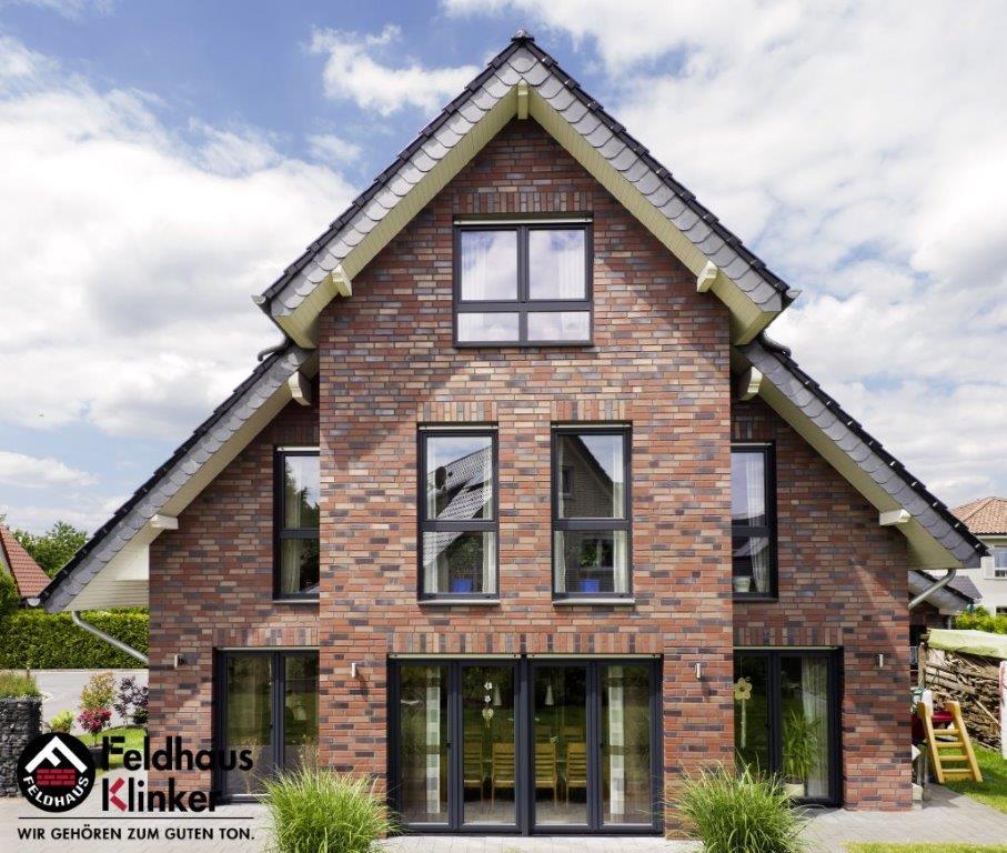 Кирпич клинкерный Feldhaus Klinker К380 carasi azur liso NF 240*115*71 мм