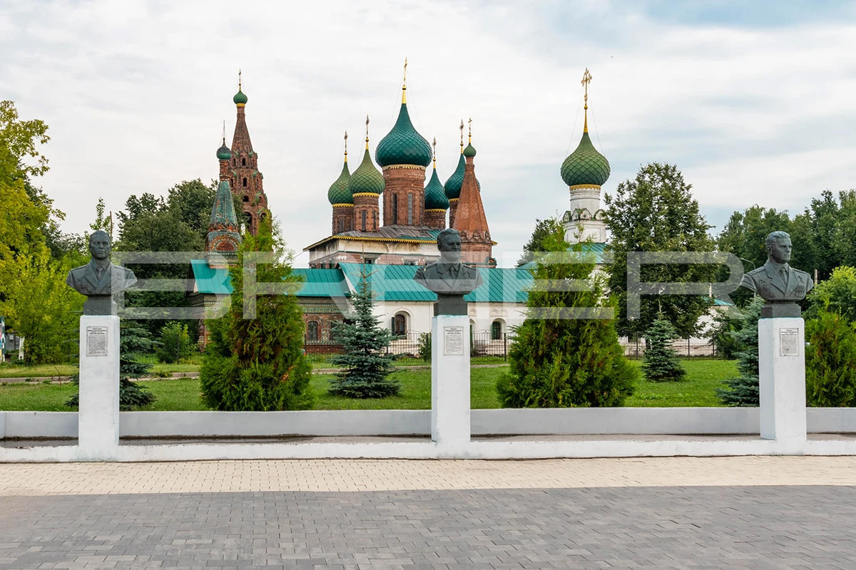Плитка тротуарная BRAER Старый город Ландхаус Color Mix Туман, толщина 60 мм