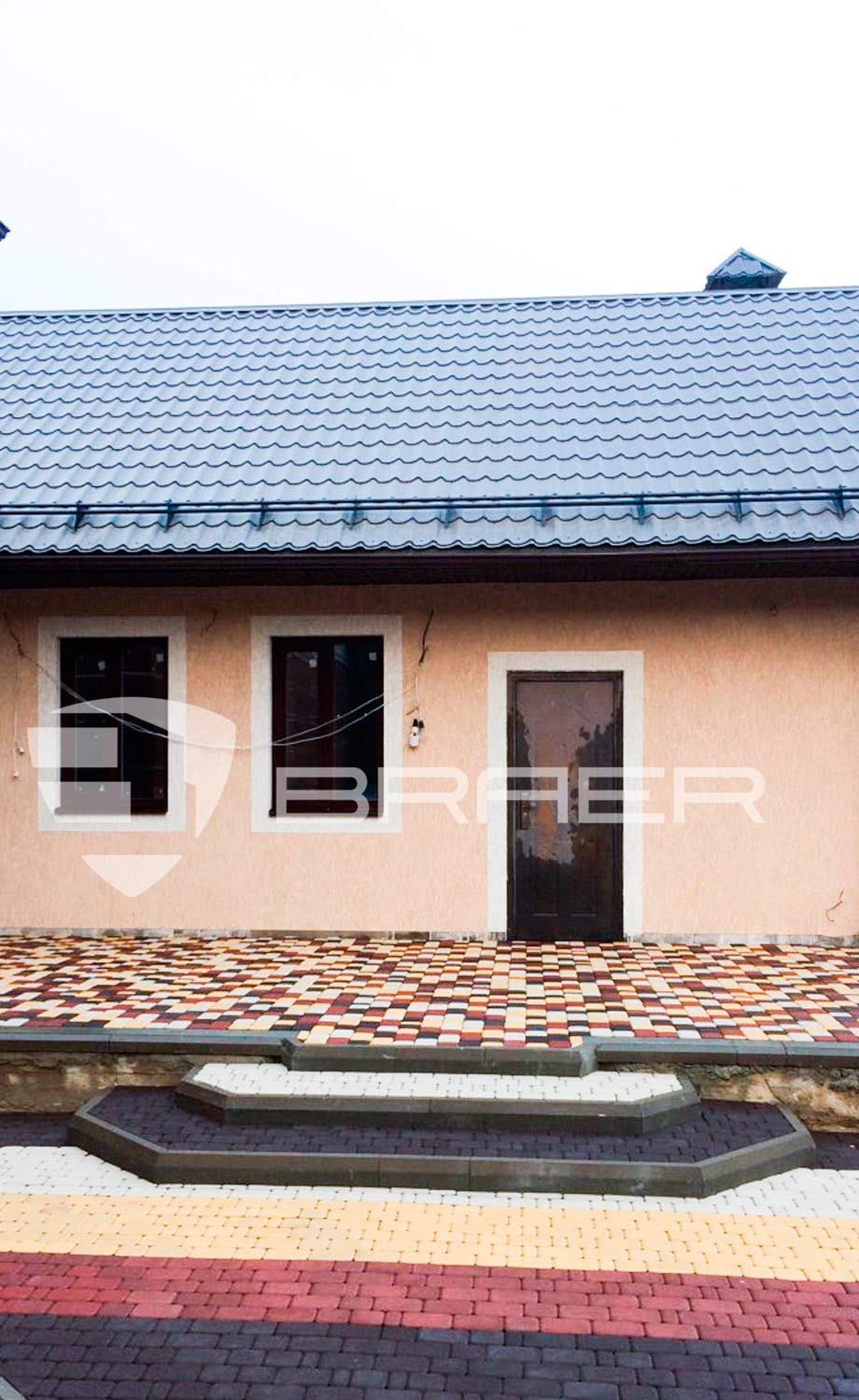 Плитка тротуарная BRAER Классико белый