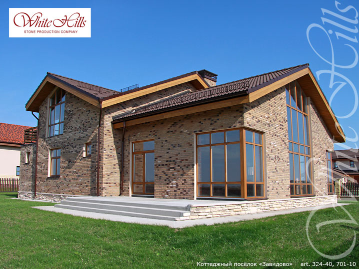 Декоративный кирпич White Hills Кельн брик угловой элемент цвет 324-45