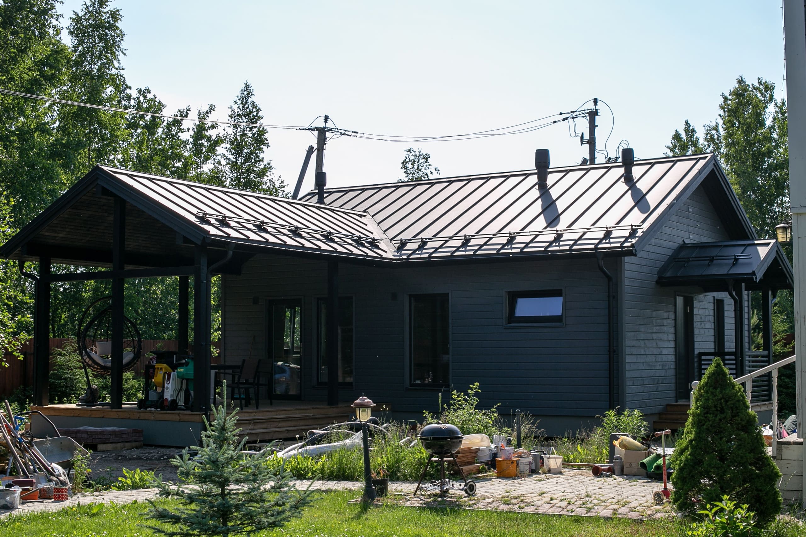 Самозащелкивающийся фальц прямой ARMO Rooftop Бархат Zn180