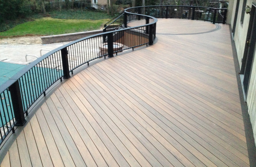 Доска террасная CM (CM Decking) Микс (Mix) Венге, 3000*135*25 мм