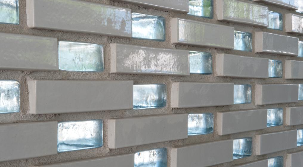 Кирпич облицовочный Terca Crystal Wit SP, 210*100*50 мм