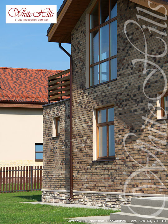 Декоративный кирпич White Hills Кельн брик угловой элемент цвет 324-45