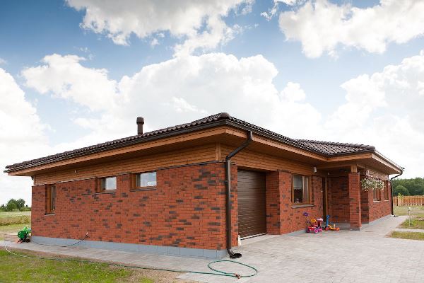 Кирпич Terca Red flame редуцированный шероховатый облицовочный, 250*85*65 мм