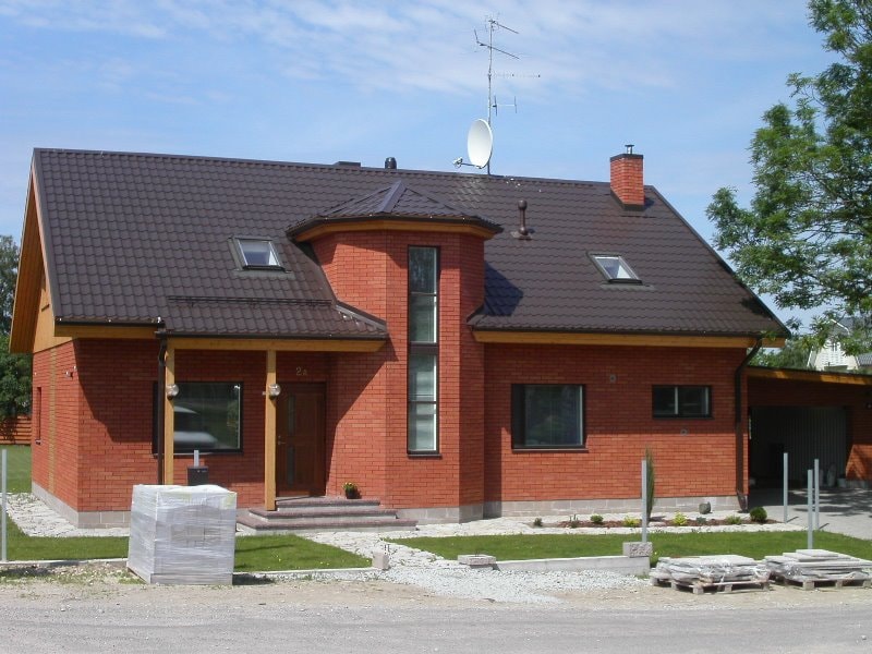 Кирпич облицовочный Terca Red гладкий пустотелый, 250*120*65 мм