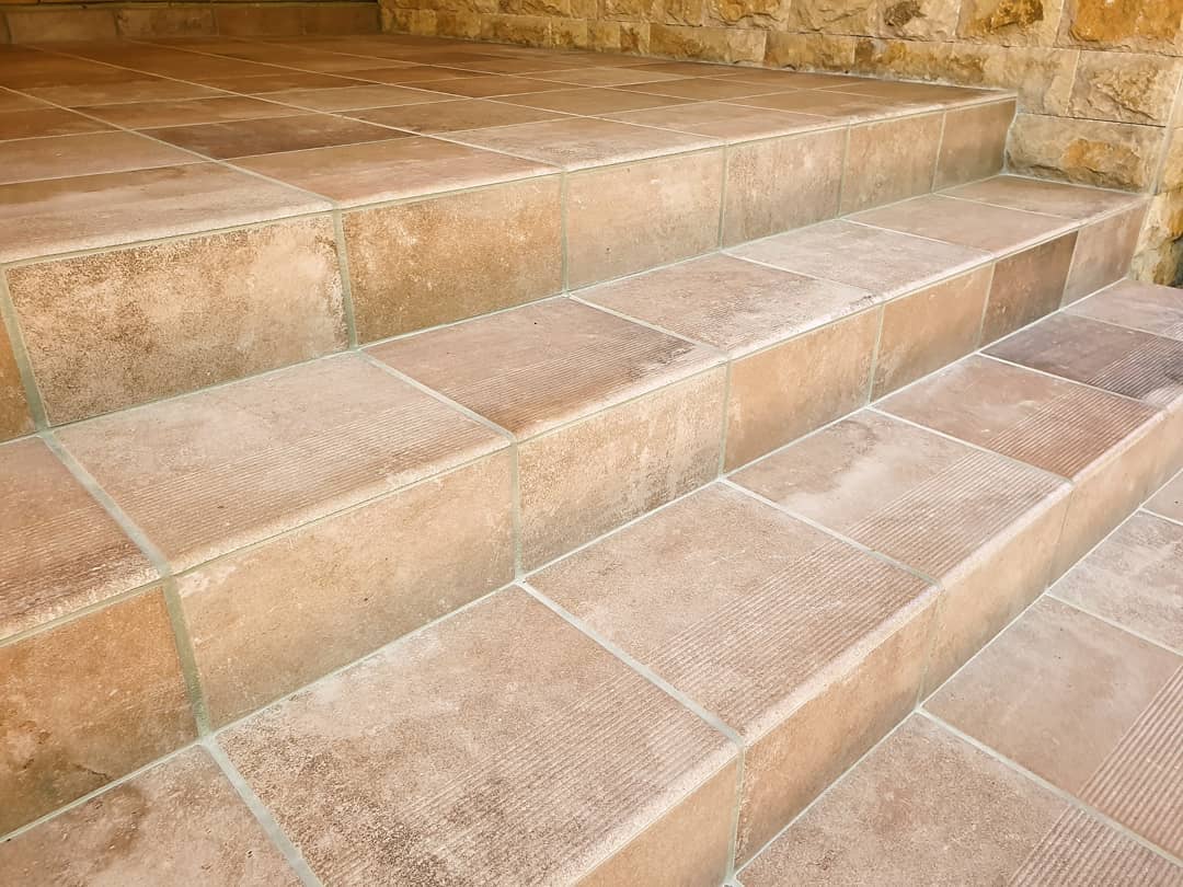Клинкерная ступень Paradyz Scandiano Ochra, 300*300*11 мм