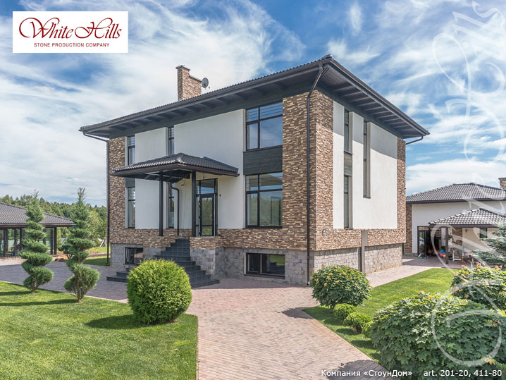 Искусственный камень White Hills Шинон цвет 411-80