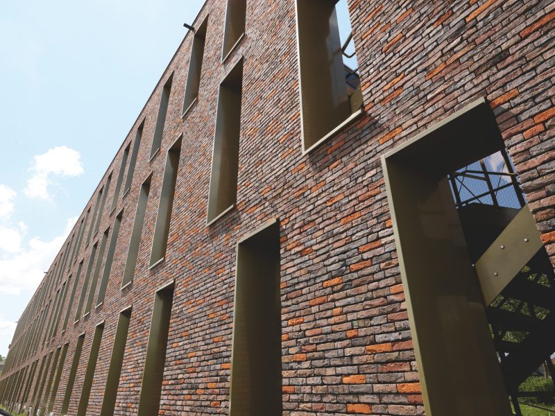 Кирпич облицовочный Terca Ringoven Paarsblauw, 208*98*38 мм