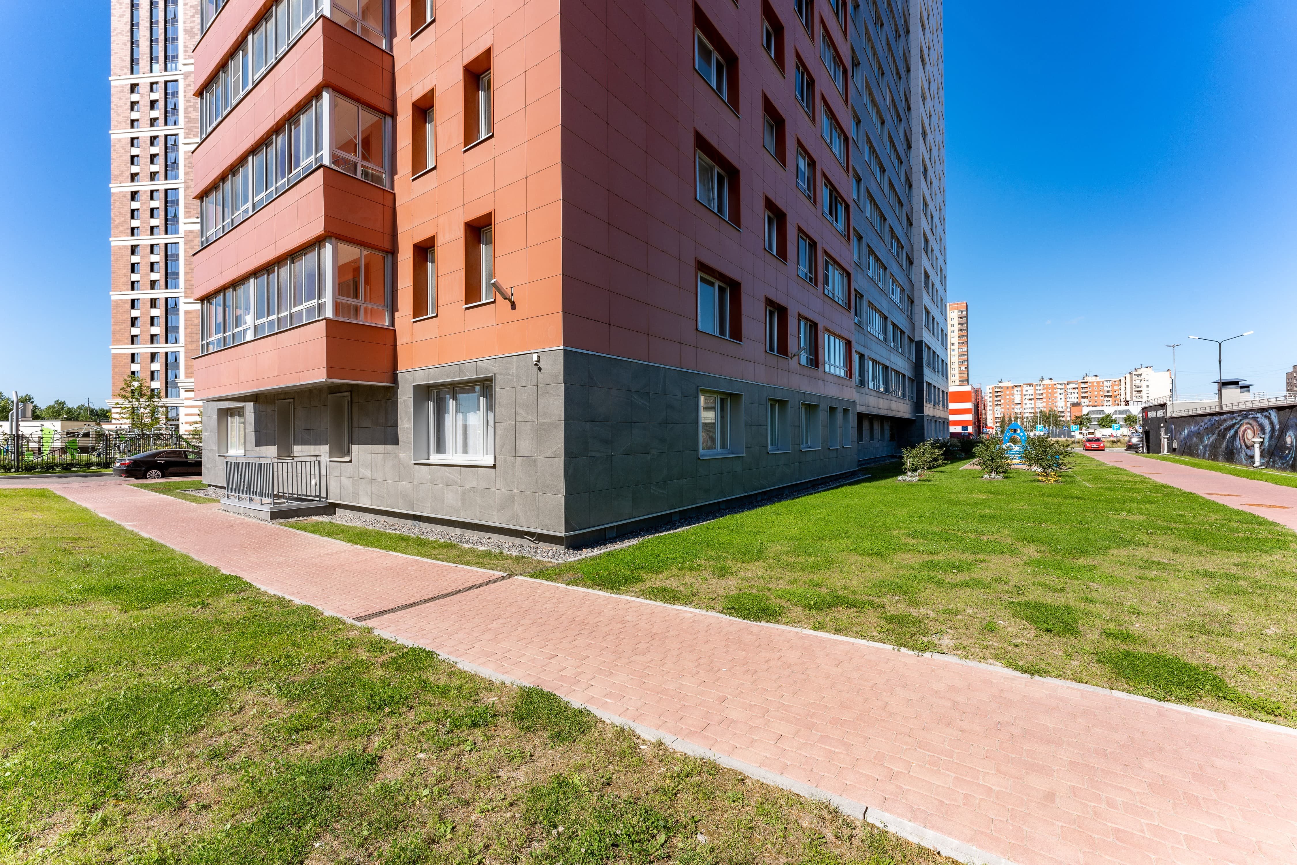 Плитка тротуарная BRAER Классико винный