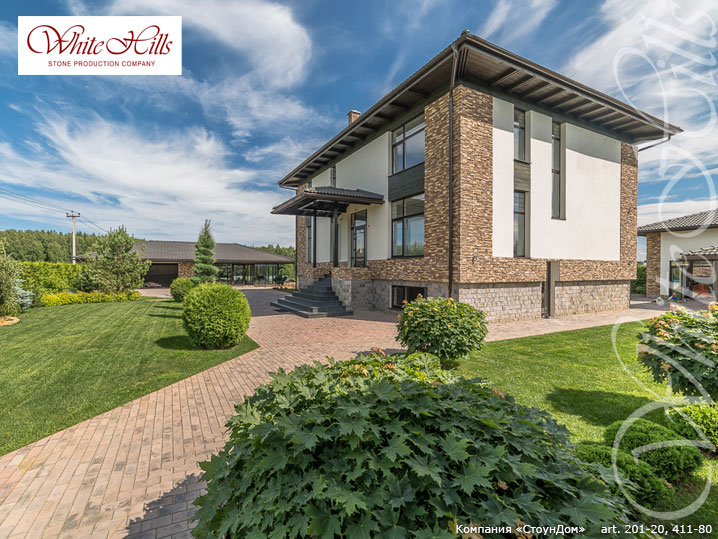 Искусственный камень White Hills Шинон цвет 411-80