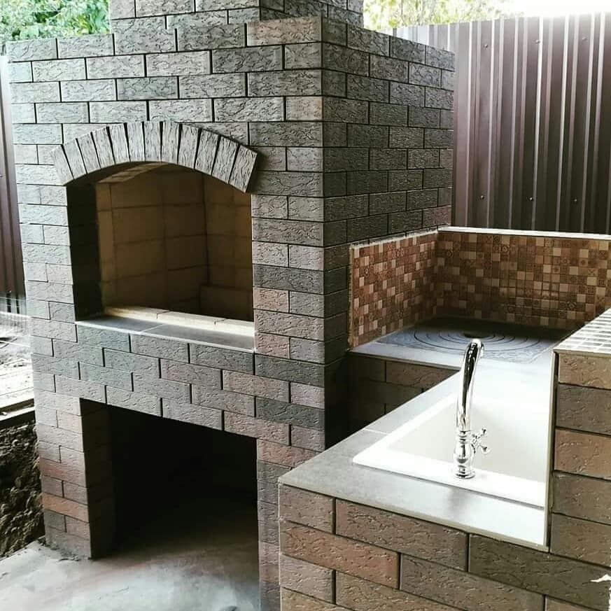 Кирпич облицовочный Вышневолоцкая керамика Графит лава, 250*120*65 мм